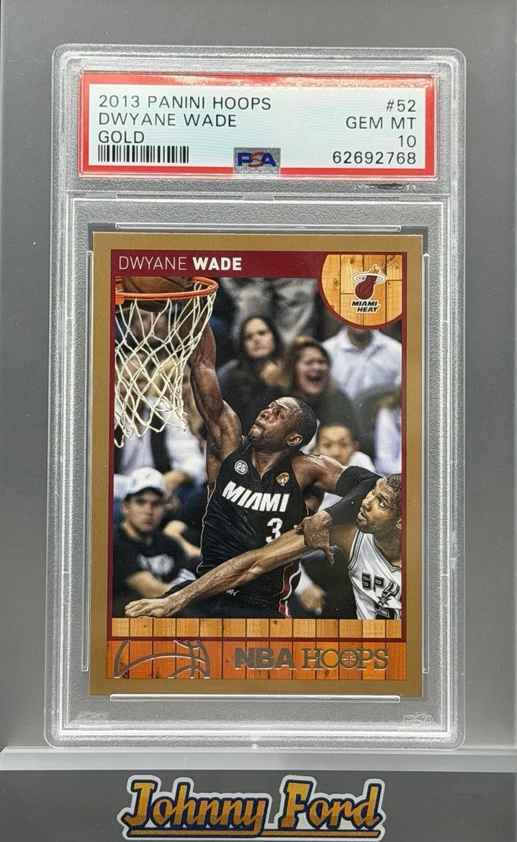 Dwyane Wade Professional Sports Authenticator (PSA) Basketball