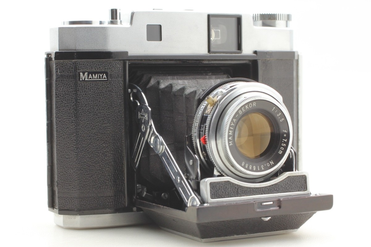 CLA'd【Near Mint】 Mamiya Six Automat II 6x6 Camera Sekor 75mm From  JAPAN