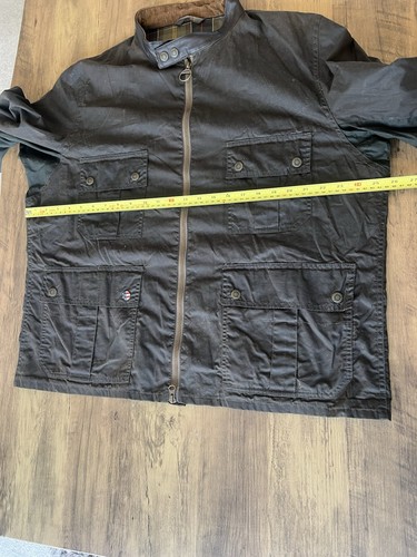 BARBOUR INTERNATIONAL STEVE McQUEEN Chico Wachsjacke Herren XXL, leicht - Bild 10 von 12