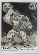 2024 Halo Legacy Collection Sketch Card Melo Atriox