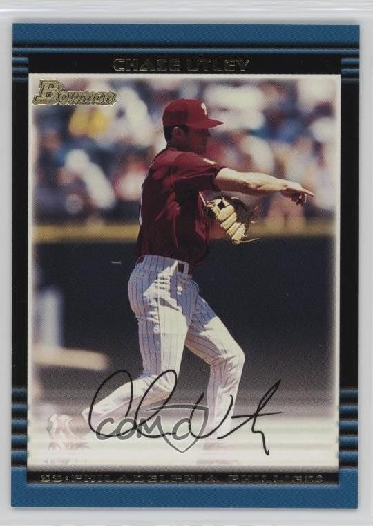 2002 Bowman Gold Chase Utley #264 Rookie RC