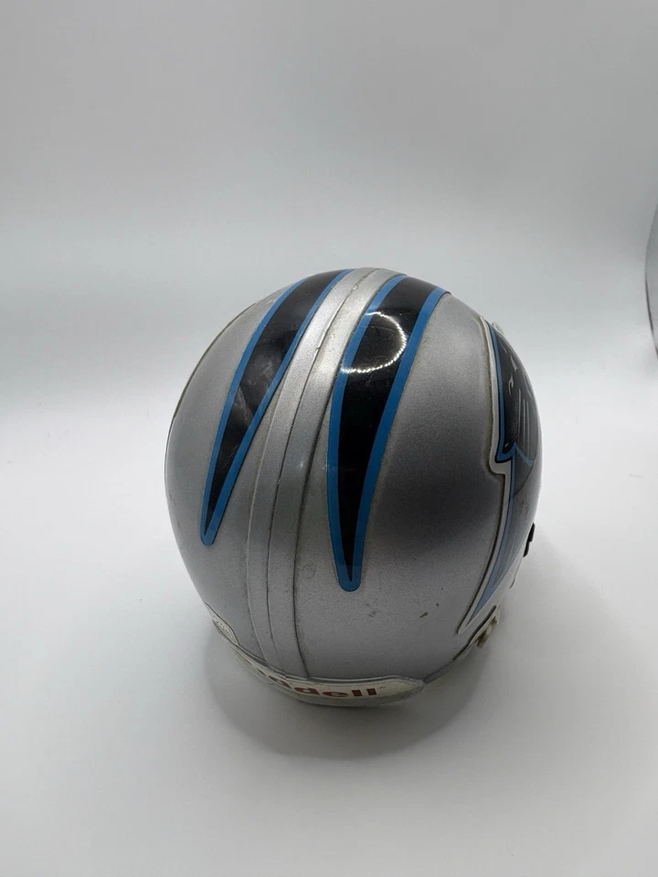 Mini casco de fútbol americano Carolina Panthers Riddell Speed Foto 4 de 4