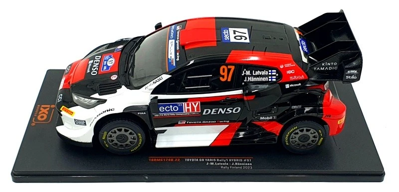 IXO Models 1/18 Scale 18RMC174B - Toyota GR Yaris Rally1 Hybrid Finland 2023 #97 - Image 4 of 4