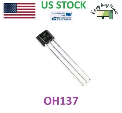 20pcs OH137 OH 137 Linear Hall Effect Magnetic Unipolar Sensor Switch IC Arduino