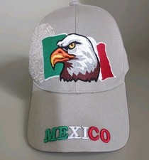 Mexico Baseball Cap Flag Eagle Embroidered Santocap NWT Chicano NWT