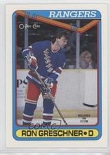 1990-91 O-Pee-Chee Ron Greschner #447 0ct8