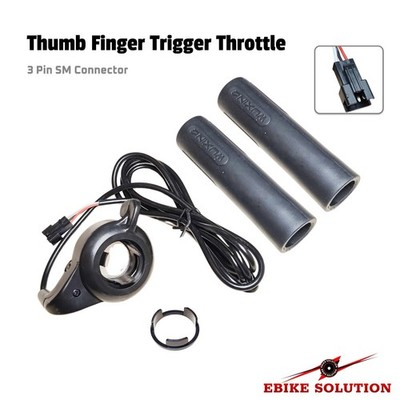 Daumen Finger Trigger Gasgriff links rechts Elektrofahrrad Ebike Roller UK Verkäufer