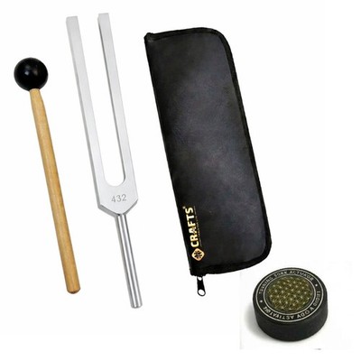 432Hz Stimmgabel Balance, Harmonie, Entspannung Klangtherapie mit Aktivator UK