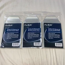 3x Pro Safe Perfect Fit Beckett Slabs Sleeves 50ct (150 Total). Free Shipping!