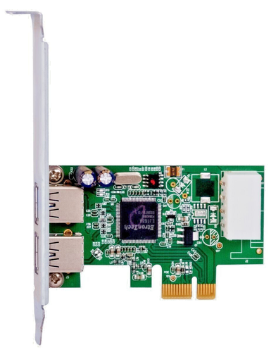 Tarjeta de adición de host dual Acer USB 3.0 PCIe2 x1 10W + 10W -RA354EPCB11 - Imagen 2 de 3
