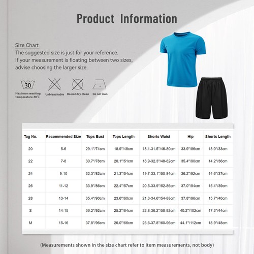 Kids Boys Activewear Gym Tracksuits Riding Sportswear Athletic Homewear Pajama - Picture 33 of 87