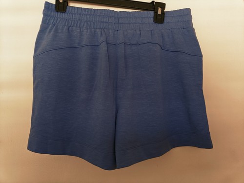 RBX Slub Textured French Terry Shorts Size Medium Violet Quartz W/ Pockets NWT - Picture 2 of 4