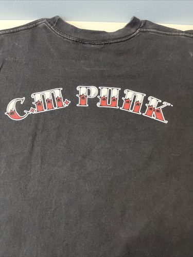 2007 WWE CM Punk Straight Edge Hardcore Sz XL Shirt - Picture 7 of 7