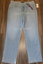 Gloria Vanderbilt Ladies' Amanda Ultra Stretch Denim Jeans Size 18 Average NEW 