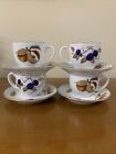 Royal Worcester Evesham Gold Oven to Table Porcelain Coffee Cups and Saucers 4