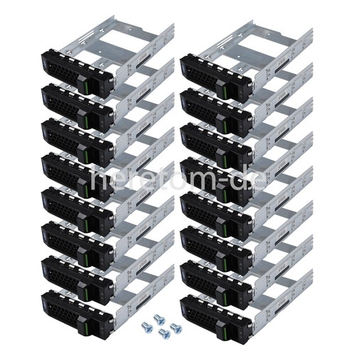 16pcs A3C40152045 3.5" HDD Tray Caddy Für Fujitsu RX2540 RX2530 M1 M2 M3 M4 M5 - Bild 9 von 9