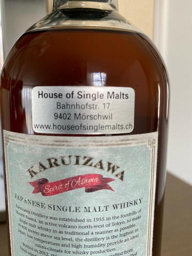 Karuizawa 'Spirit of Asama' Single Malt Japanese Whisky Original bottling - 70cl - Picture 7 of 8