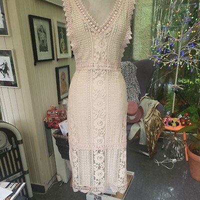 chinese dress ladies MANGO. White lace dress Tm – Hibuy market