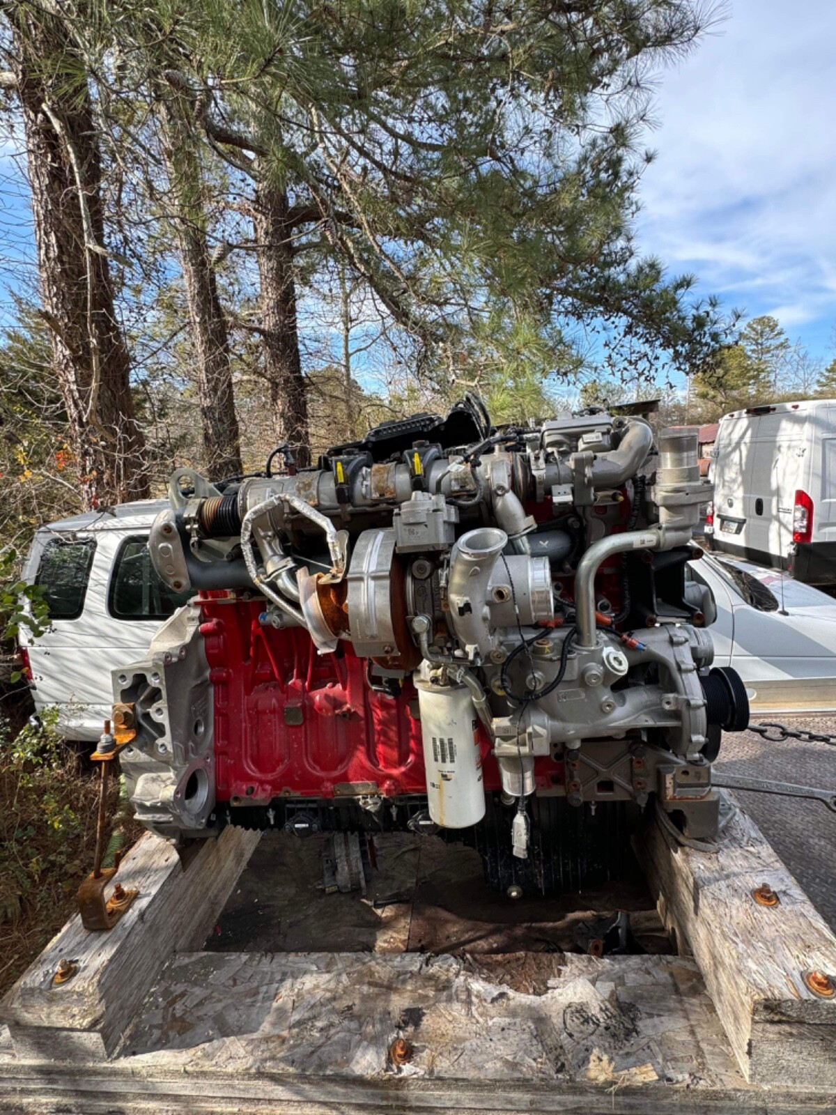 cummins x12 complete engine less then 15k miles eBay