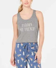 Jenni by Jennifer Moore Sleep Tank Top with Keyhole Back Womens, Size Medium