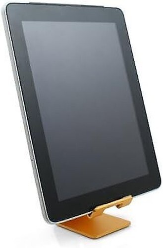 System-S Metal Holder Stand in Gold Color for Mobile Smartphone - Picture 2 of 3