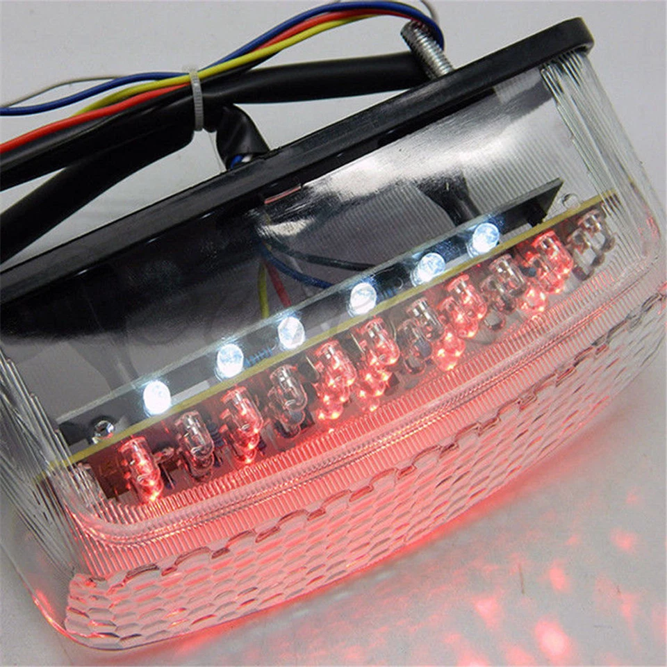 Clear LED Tail Light For Ducati Monster 400/600/620/695/750/800/900/1000 94-2008 — 第 4/4 张图片