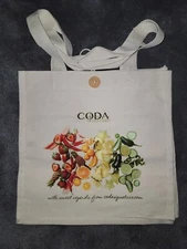 Coda Signature Heavy Duty Tote Bag 12x12x7