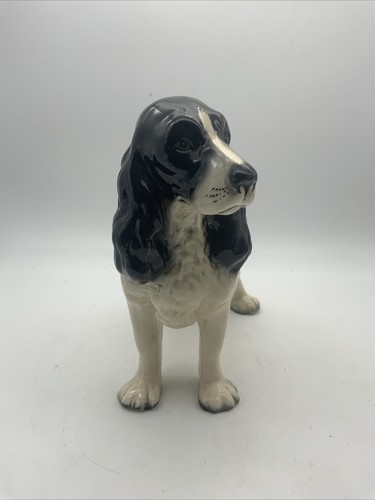 Vintage Keramik Porzellan Cocker Spaniel Hund England 18 cm x 23 cm - Bild 9 von 10