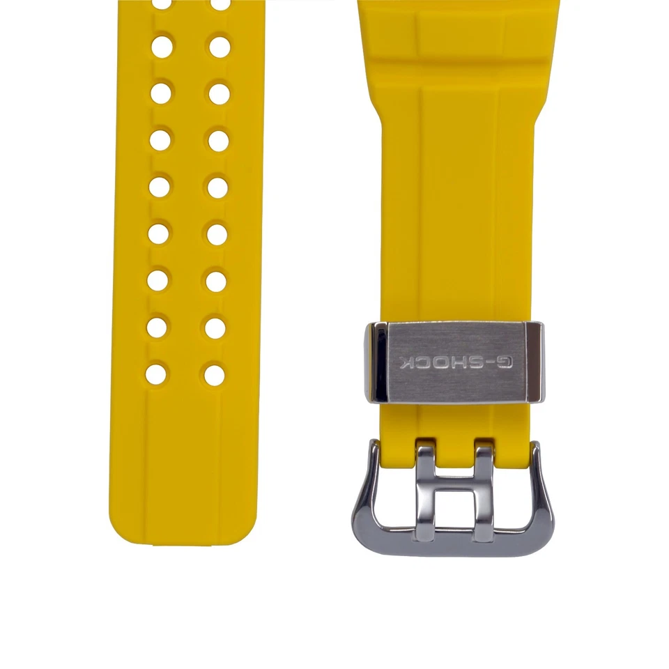 Correa de reloj Casio ORIGINAL G-Shock amarilla Gulfmaster goma GWN-1000 GOMA Foto 4 de 4