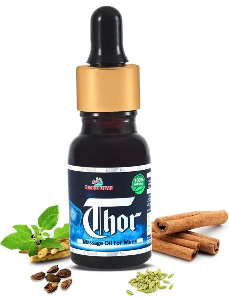 Ayurvedic Massage Oil for Men 15 ml Enhance Intimacy, Well-Being & Unleash
