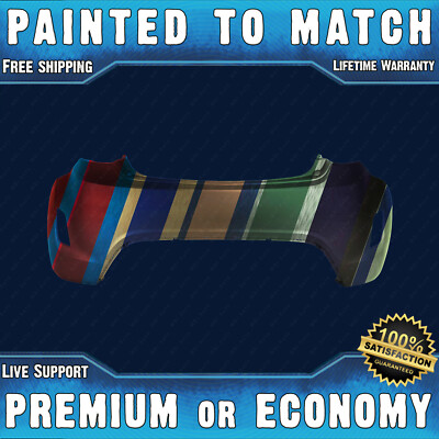 NEW Painted To Match - Rear Bumper Replacement for 2012-2017 Hyundai Veloster