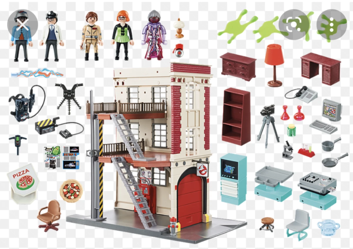 PLAYMOBIL GHOSTBUSTERS Firehouse 9219 Spares parts