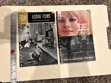 Vintage Kodak Films Black  White Photo Information Books 1959  1971