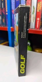 Vintage Nintendo NES Black Box Golf CIB Complete In Box w/ Manual Oval Tested 