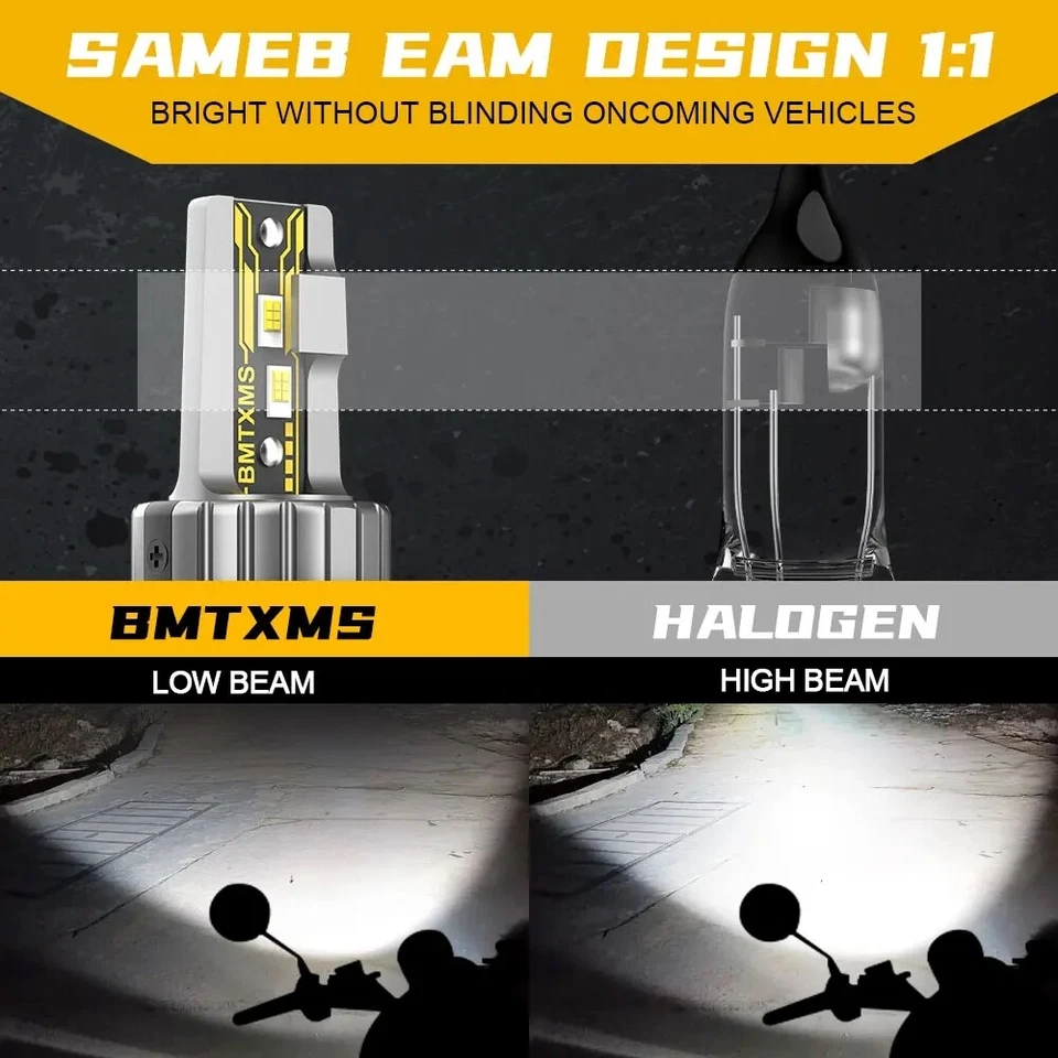 2X Bombillas LED para Suzuki GSXR600 2004 2005 2006 2007 6000K Blanco Foto 4 de 4