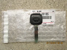 96 - 02 TOYOTA 4RUNNER BASE SR5 MASTER UNCUT KEY BLANK BRAND NEW