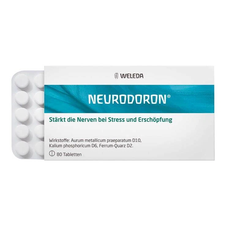 WELEDA Neurodoron Tabletten bei Stress, innere Unruhe · 80 St · PZN 06059276