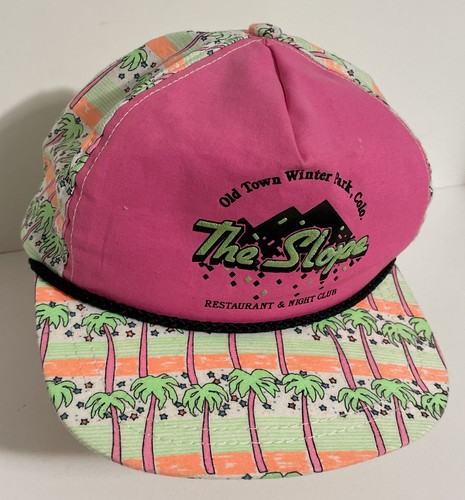 Vintage Ski Hat Rare Colorado The Slope 