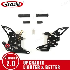 For Ducati 899 Panigale 2014 2015 Adjustable Rearsets Footrests Foot Pegs Pedals