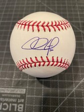 CHASE UTLEY PHILLIES DODGERS SINGLE SIGNED BASEBALL JSA MINT PETCO 790
