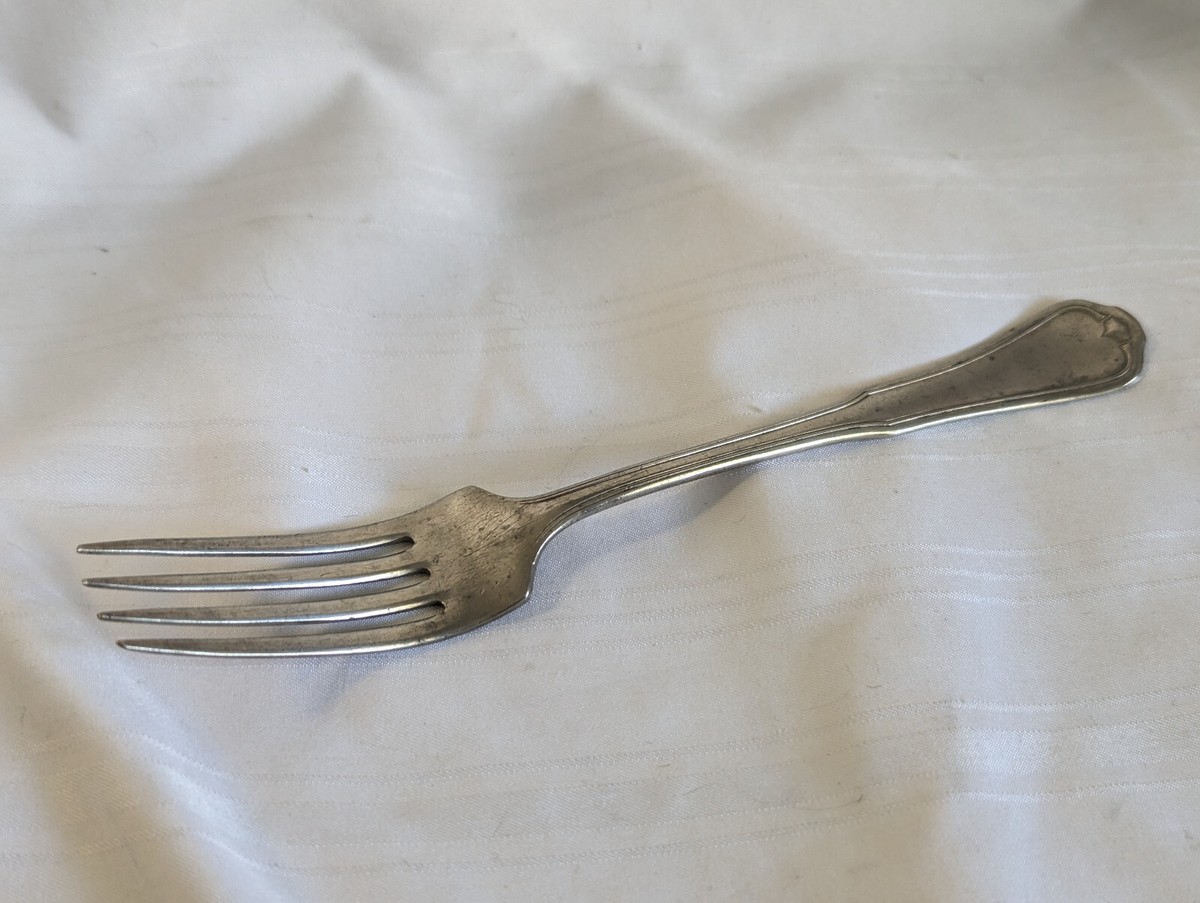 OVB Our Very Best solid Nickel silver dinner fork 7.5