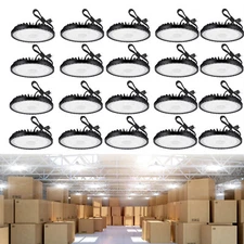 20PACK 200W LED UFO High Bay Light LED Shop Commercial Warehouse Workshop Lights