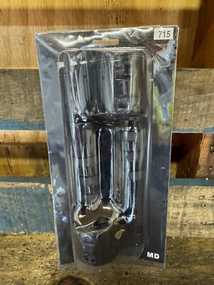 Take-off Harley Lindby NEW Solid Black Foot Pegs Baggers FP-2383-TB-1