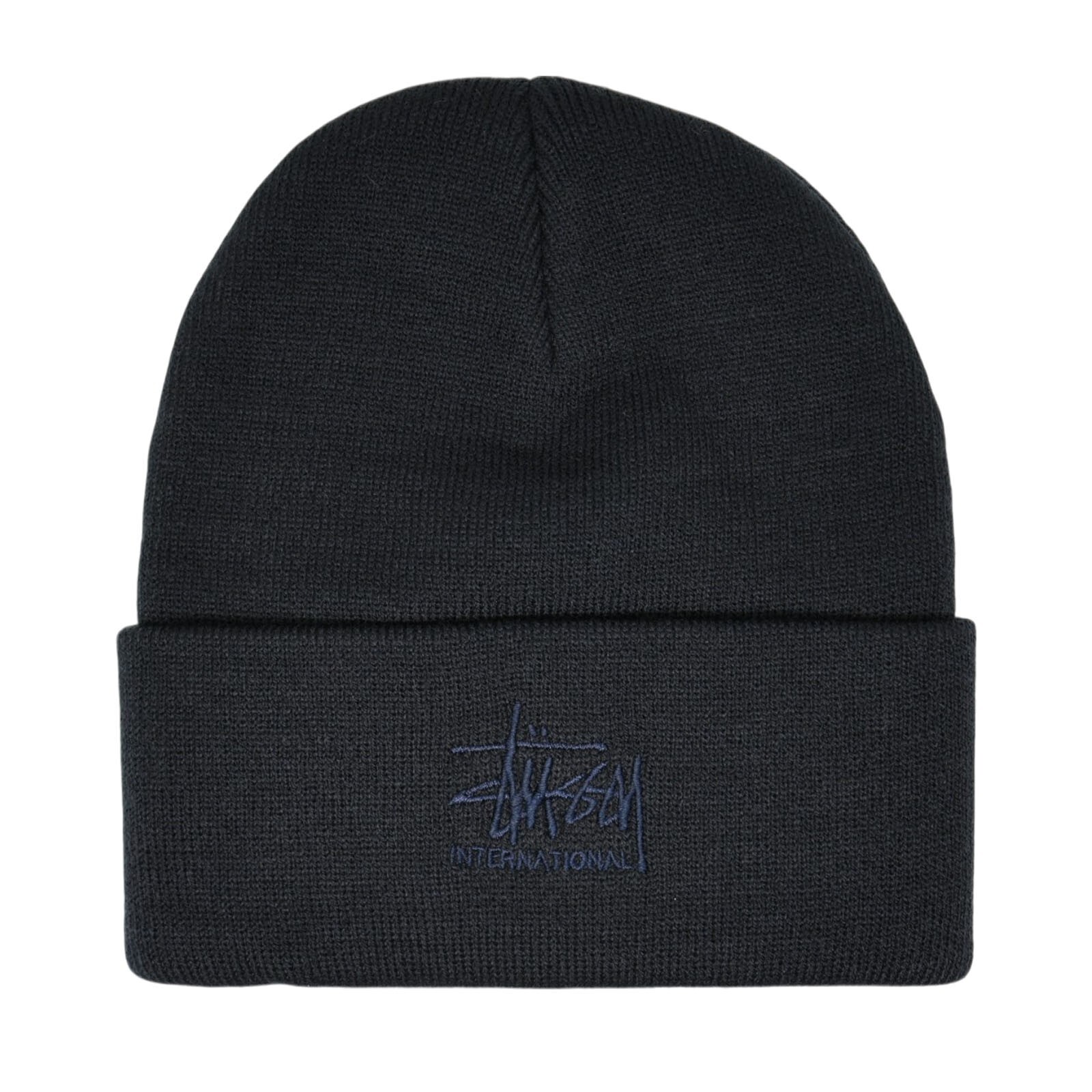 Carhartt WIP x Stussy Watch Beanie Hat Black image 2