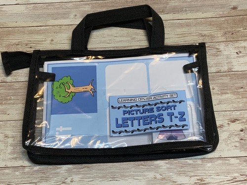 Learning Center Activity Set - Letters T - Z Picture Sorting - Learning Center - Picture 2 of 8