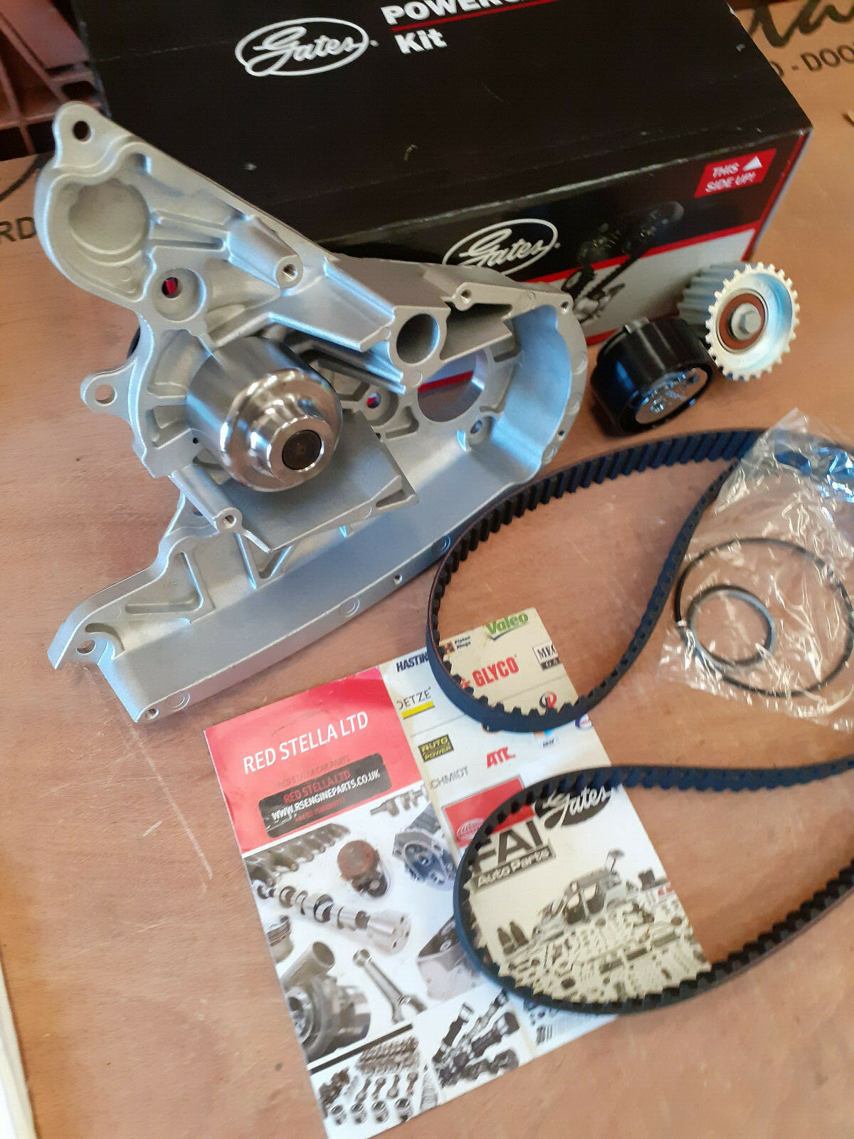 GATES TIMING BELT AND WATER PUMP KIT FIAT DUCATO 250 290 IVECO DAILY IV