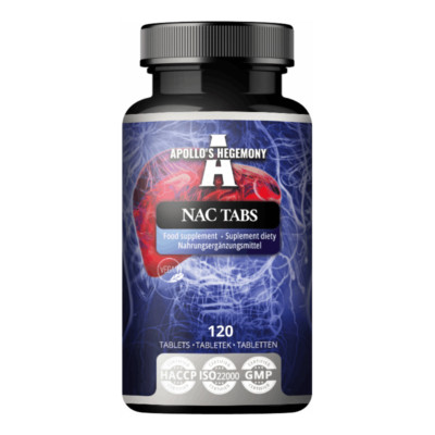 APOLLO'S HEGEMONY NAC 120 Tabs   Leber, Antioxidans, Zellschutz, Detox