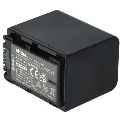 vhbw 2x batteria compatibile con Sony HDR-CX320EB, HDR-CX350E, HDR-CX320E videocamera camcorder (2200mAh, 7,2V, Li-Ion) con infochip vhbw 2x batteria compatibile con Sony HDR-CX320EB, HDR-CX350E, HDR-CX320E videocamera camcorder (2200mAh, 7,2V, Li-Ion) con infochip