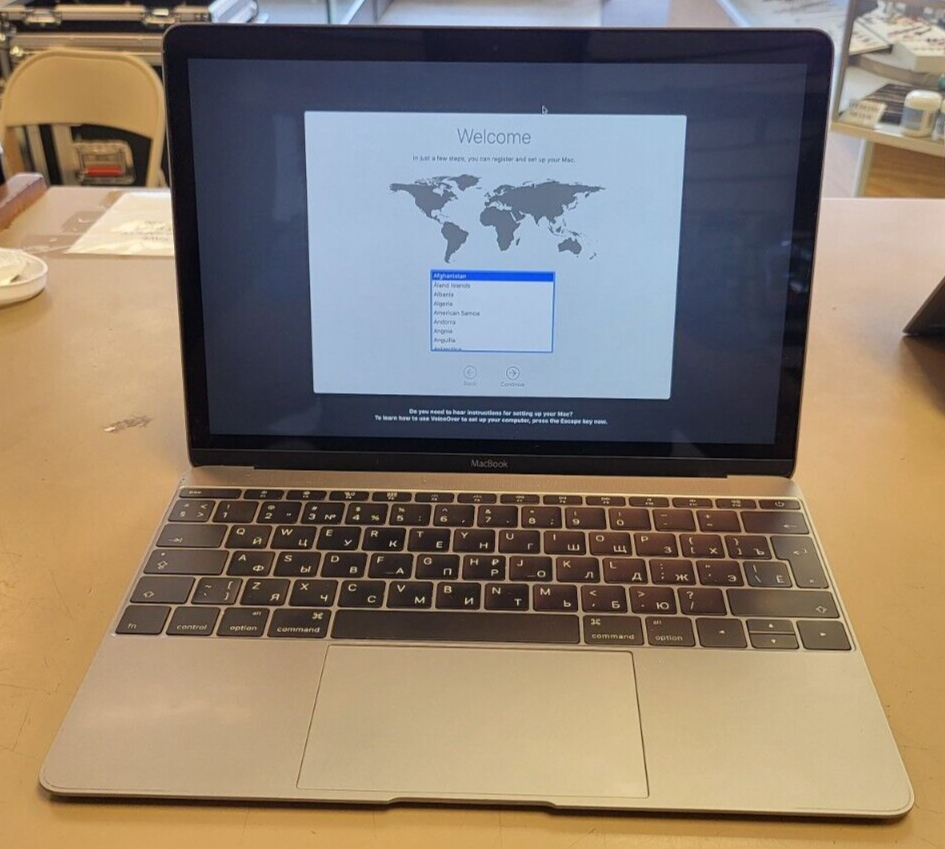 Apple MacBook A1534 Early-2016 12