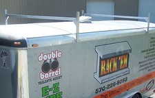 Rackem Adjustable Aluminum Ladder Roof Rack Enclosed Trailers - Fitz-all Ra-28